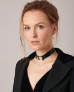 אביזרים Anne Fontaine שרשרת צ'וקר פרחים מבד איגלו מסוגנן נשים DL8V8L595 - Image 2