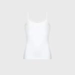 הַלבָּשָׁה Anne Fontaine cintia camisole camisole tactel camisole עם רצועות דקות לבן נשים DL8V8L299