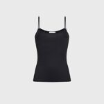 הַלבָּשָׁה Anne Fontaine cintia camisole רך קמזול דק שָׁחוֹר נשים DL8V8L302